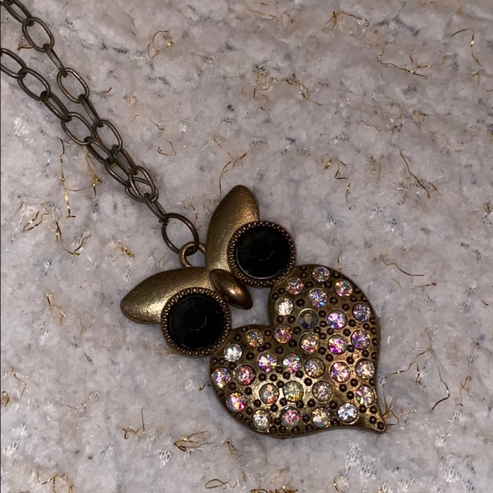 long owl necklace (3/10$ jewelry)